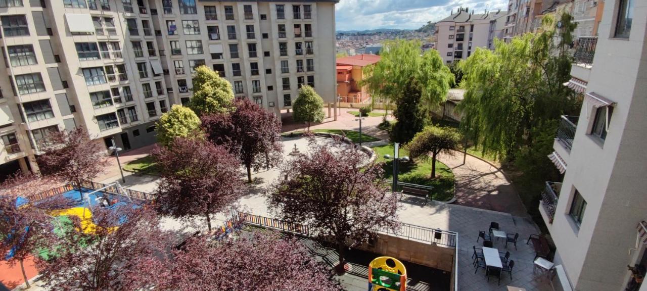 Piso Estacion Termal Garaje Y Aire Acondicionado Lägenhet Ourense Exteriör bild